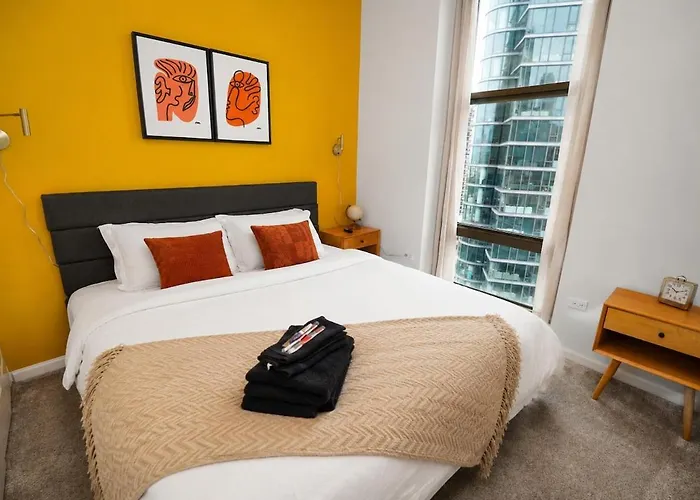 Skyline 2br On 20th Floor Near Grant Park With Paid Parking Apartamento Chicago